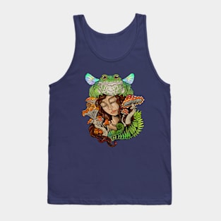 Fairy Frog Girl Tank Top